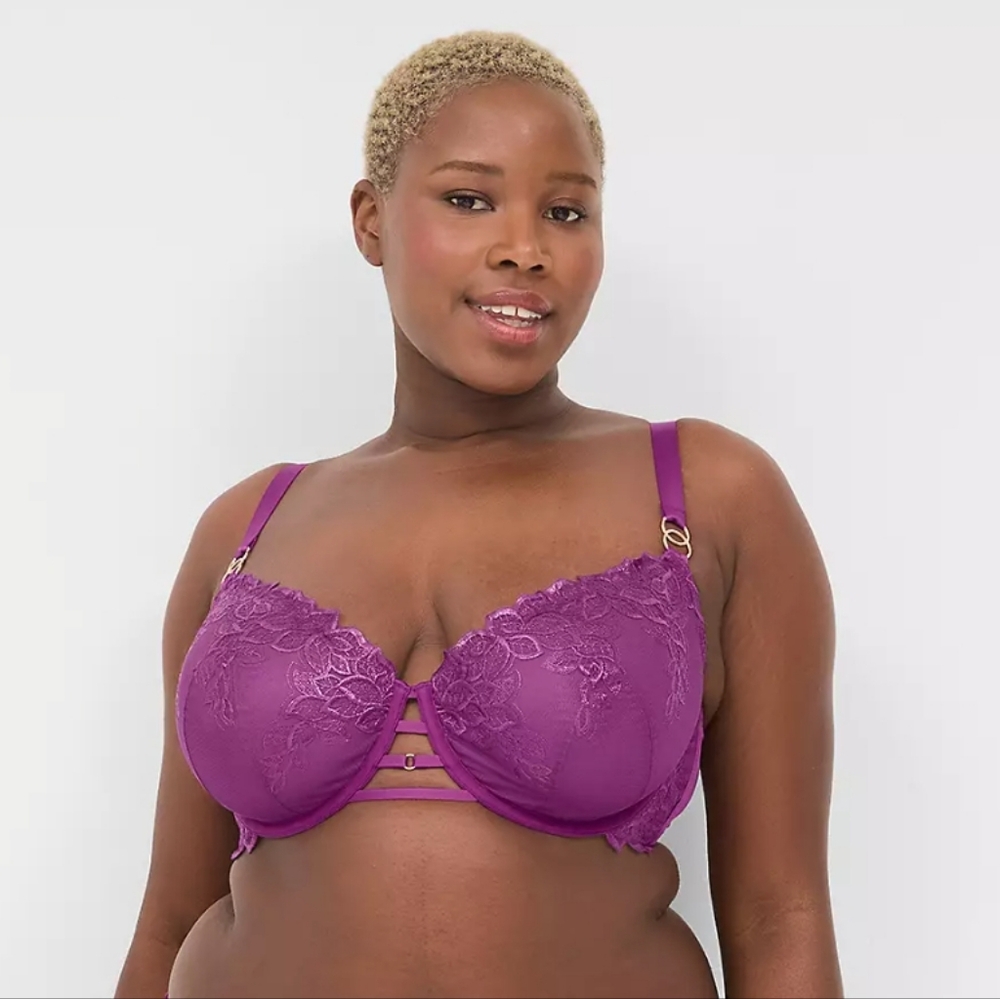Unlined Balconette Bra 44G